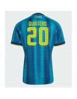 Kolumbia Juan Fernando Quintero #20 Vieraspaita MM-kisat 2026 Lyhythihainen
